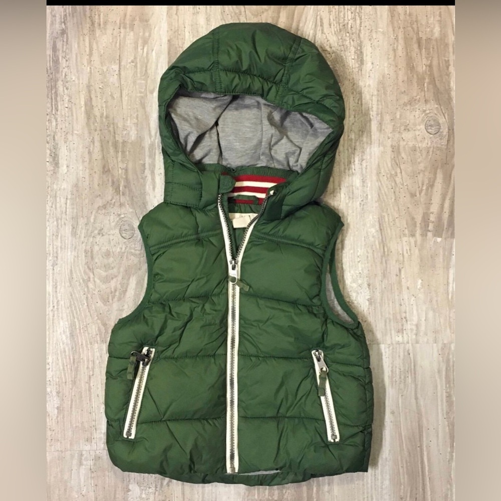 H&M Green Puffer Vest for Kids 4/5